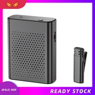 [ap4l43.] Wireless Lavalier Microphone Portable Voice Amplifier forTeacher, Streaming,Classroom, Mee