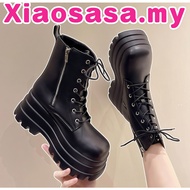 Height Increasing Shoes 8cm Height Increasing Height Showing Legs Thin Thick-Soled Shoes 9cm British