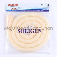 MESIN [Ready] Washing Machine Drain Hose 2 Meter OutletSOLIGEN 2 Mtr 2Mtr2M [D45F50]