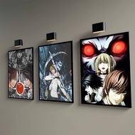 Perilla-คลาสสิคเป็นที่นิยมโปสเตอร์ "Death Note" ห้องนั่งเล่นในบ้านห้องนอนบาร์คาเฟ่ตกแต่งศิลปะ3-in-a-
