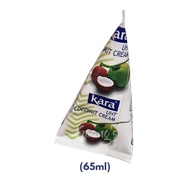 Kara 65ml Coconut UHT Cream / Cream  Extract Single Use Pack Gluten Free Coconut Milk 一次性椰浆