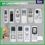 【FREE BATTERY AAA x2】 Air Conditioner Remote Control Replacement YORK ACSON D@IKIN Aircond Air Cond 