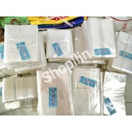 (250gr) Small & medium plain clear PP plastic by the kilo BELIDA brand Plastic packing bag/ bag/ kem