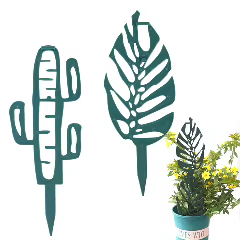 7 Shape Plant Support Stand Plastic Cactus Rack Vines Climbing Frame Balcony Flower Tomato Strawberr