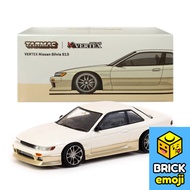 Tarmac Works Vertex Nissan Silvia S13 White & Gold 1/64 T64G-025-WH Đồ chơi mô hình xe hơi