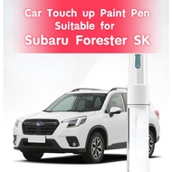 Car Touch up Paint Pen Suitable for Subaru Forester SK Paint Fixer Pearl White Gem Black Bead Light 