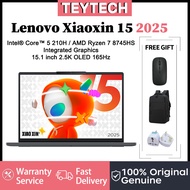 Lenovo Xiaoxin 15 2025 |Intel Core 5 210H/AMD Ryzen 7 8745HS|Integrated Graphics|15.1inch 2.5K OLED 