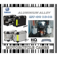 YAMAHA MT 09 FULL ALUMINIUM SIDE BOX HIGH QUALITY WATER PROOF 30LITER 35LITER 36LITER 38LITER BOX & 