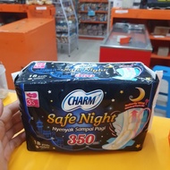 18DAYS 35CM WING - CHARM SAFE NIGHT PADS 18 PADS / 328862 Atayatoko