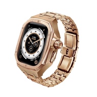 Luxury Modification Mod Kit for Apple Watch Ultra 2/Ultra 49MM Stainless Steel Strap+Case for IWatch
