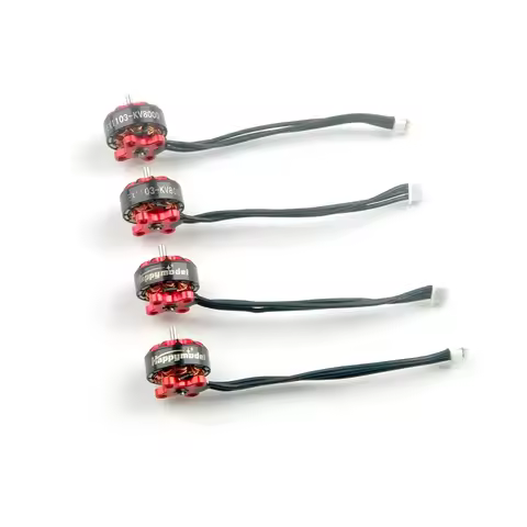 4PCS HappyModel EX1103S 1103 6000KV 7000KV 8000KV 9000KV 2-4S Brushless Motor 1.5mm for FPV Toothpic