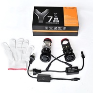 H4 Dual Light Car Lens Y6D Y7D Y8D Y1 Y10 High Power Motorcycle LED Headlight.z