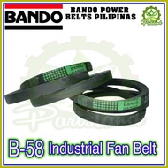 ◭ ➧ Fan Belt Agricultural Fan Belt B Type B58 B-58 Bando Belt Industrial Fan Belt