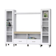 FULL KAYU - Kirana Furniture Meja TV Lemari TV Rak Pajangan Besar Modern Minimalis Murah - Buffet Ma