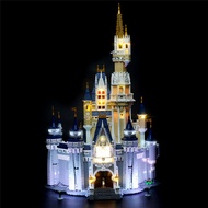 BRIKSMAXCompatible with Lego Lights71040Disney Castle Toy Building BlocksLEDLighting