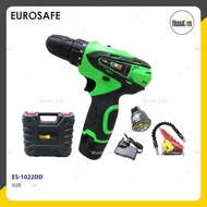 EUROSAFE ES-1022DD 12V RECHARGEABLE CORDLESS DRIVER DRILL