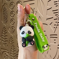 Adorable Chengdu Panda Keychain & Bag Charm: Unique Cultural Gift for Fans