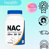 N-Acetyl L-Cysteine (NAC) 600mg Non-GMO, Gluten Free 180Capsules