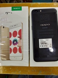 Oppo A57 black Ram 3/32GB garansi dan mulus lengkap second