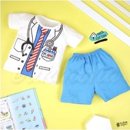 ️ cute Baby boy girl outfit 1y 2y 3y doctor ️ - Baby Boss Malang