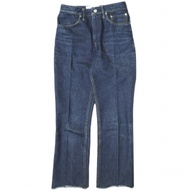 JANE SMITH 日本製造5口袋喇叭牛仔褲 DM-#429L OW 24 號 靛藍色 拉鍊開襟牛仔褲 [二手] [JANE SMITH]