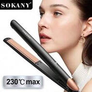 SOKANY 15016 เครื่องหนีบผมเซรามิกหลายฟังก์ชัน ใช้ได้ทั้งเปียกและแห้ง หนีบและม้วน 2-In-1 อุณหภูมิปรับ