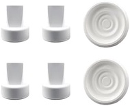 Duckbill Valve &amp; Silicone Diaphragm, Compatible with Spectra S1 Spectra S2, Breast Pump General Replacement Accessories (6 Pieces Set)