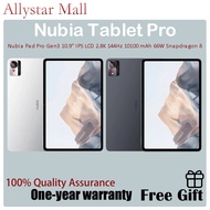 ZTE Nubia Tablet Pro Nubia Pad Pro Gen3 10.9" IPS LCD 2.8K 144Hz 10100 mAh 66W Snapdragon 8