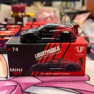 Mini GT #74 LB Works Nissan GTR R35 Advan