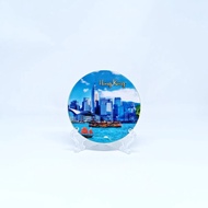 Fridge Magnet Fridge Magnet Plate Souvenir Country Hong Kong HongKong 51