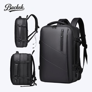 Waterproof expandable cabin 40L travel backpack men business backpack fits 16 inch laptop computer T