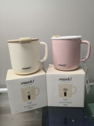 現貨 | 日本mosh! 304不鏽鋼 Lattle 保溫馬克杯 - 430ml | 手把保溫杯 | Mug | 304不鏽鋼 | 隨行咖啡杯 | 保溫咖啡杯