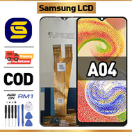 LCD SAMSUNG A04 Compatible For Glass Original Touch Screen Digitizer
