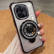 สำหรับ IQOO 13 IQOO13 Pro 13 IQOO 4G 5G 2024กรอบซิลิโคนนิ่มสี่มุมกันตกเคสมือถือกันกระแทกเลนส์มาเคสกั