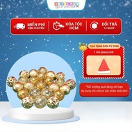 [XMAS]Set of 6-24 Christmas decorative baubles, Christmas decorative baubles, Christmas tree decor a