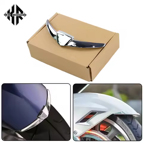 Front Fender Tip Trim Cover Fit For Honda GoldWing GL1800 Tour DCT GoldWing GL1800 Rear Mud Splash G