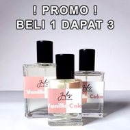 PROMO BELI 1 DAPAT 3 PARFUM VANILLA CAKE JULIS PARFUM UNISEKS AROMA KUE MANIS