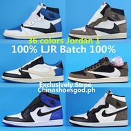 COD  100%LJR Batch Link sum36colors Air Jordan 1 men's sneakers jordan's man shoes size7.5--13