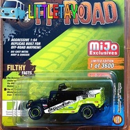 HIJAU JOHNNY LIGHTNING HUMMER HUMVEE H1 WAGON GREEN BFGOODRICH OFF ROAD MIJO EXCLUSIVE