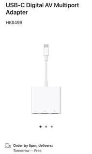 USB C to HDMI adaptor for Mac