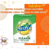 NESTEA Cleanse Lemon Cucumber Powdered Green Tea High in Fiber 250ml - 10 sachets