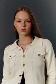 DAILY SQUAD Holly Cardigan คาดิแกนกระดุม D เส้นด้าย cotton organic