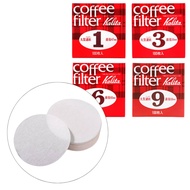 Kalita Round Filter Paper #1 #3 #6 #9 47mm 56mm 60mm 68mm 100pcs for Bialetti Moka Pot / from Korea