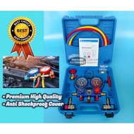 Manifold Gauge Tools Kit For R22, R134a, R404a & R410a