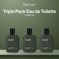 [PAKET RESELLER PARFUM EDT : ISI 3 & 6 PCS] Kahf Eau de Toilette (EDT) 35 ml - Bundle Hemat dan Cuan
