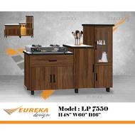 EUREKA 5ft Low Gas Cabinet/ Kabinet Dapur Gas (Delivery &amp; Installation Within Klang Valley)