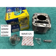 BLOCK WAVE125 57MM / 60MM / 62MM / 65MM RACING ESPADA BLOK ALLOY BEST QUALITY WAVE 125 APP MODEL X R
