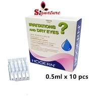 Eye Lotion 0.50ml x 10 Pcs Hogern eye drop (Unidose Eyedrop)