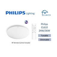 Philips Braid CL610 24W/36W Tunable Ceiling Light come with Remote Control