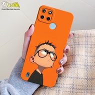 Case REALME C21Y (RMX3261) / C25Y (RMX3265) - Eksotik - Casing REALME C21Y / C25Y - Bahan Lentur Pre